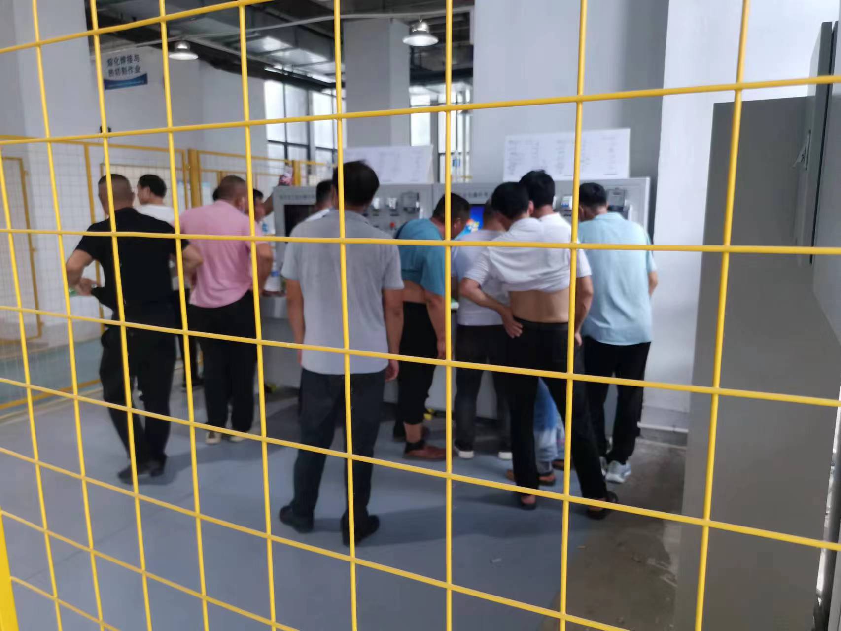 蓝光教学现场